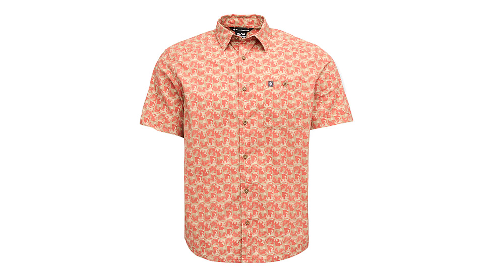 Black Diamond Wingate Short Sleeve Shirt - Mens, Burnt Sienna Desert Tower, Large, AP7530119664LRG1