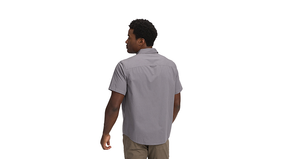 Black Diamond Wingate Short Sleeve Shirt - Mens, Steel Grey, Medium, AP7530110034MED1