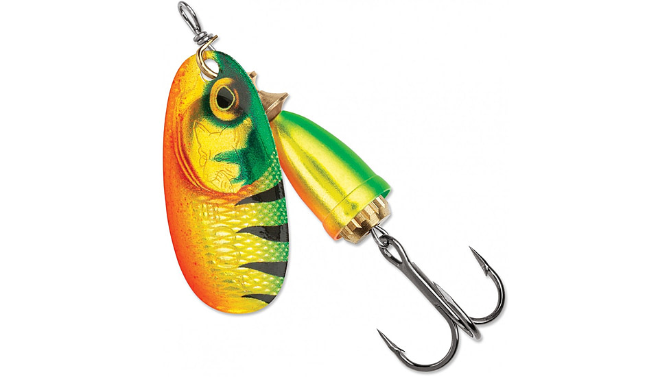 Blue Fox Classic Vibrax 01 Gilded Jig, 1/8 oz, Firetiger, 60-10-352IC