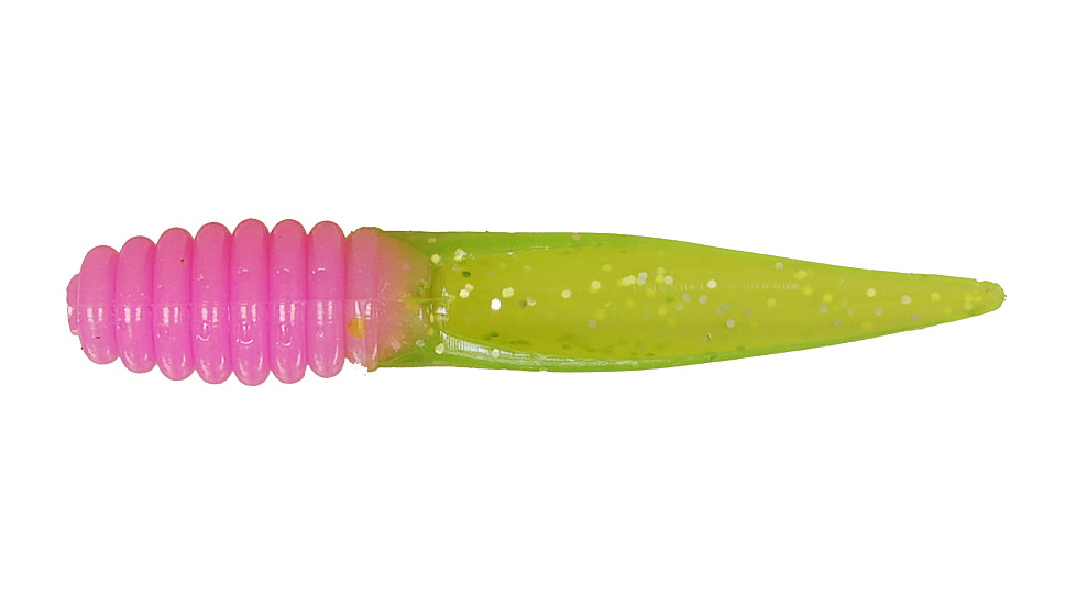 Bobby Garland Slab Slay'R Soft Bait, 12, 2in, Electric Chicken, BG2SS219-12