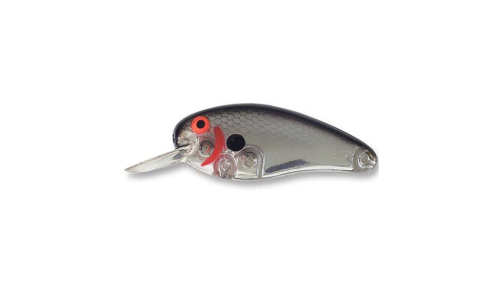 Bomber Deep Flat A Crankbait, 2 1/2in, 3/8oz, Silver Flash, B02DFASI