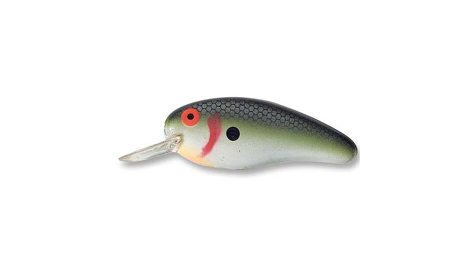 Bomber Deep Flat A Crankbait, 2 1/2in, 3/8oz, Tennessee Shad, B02DFATS