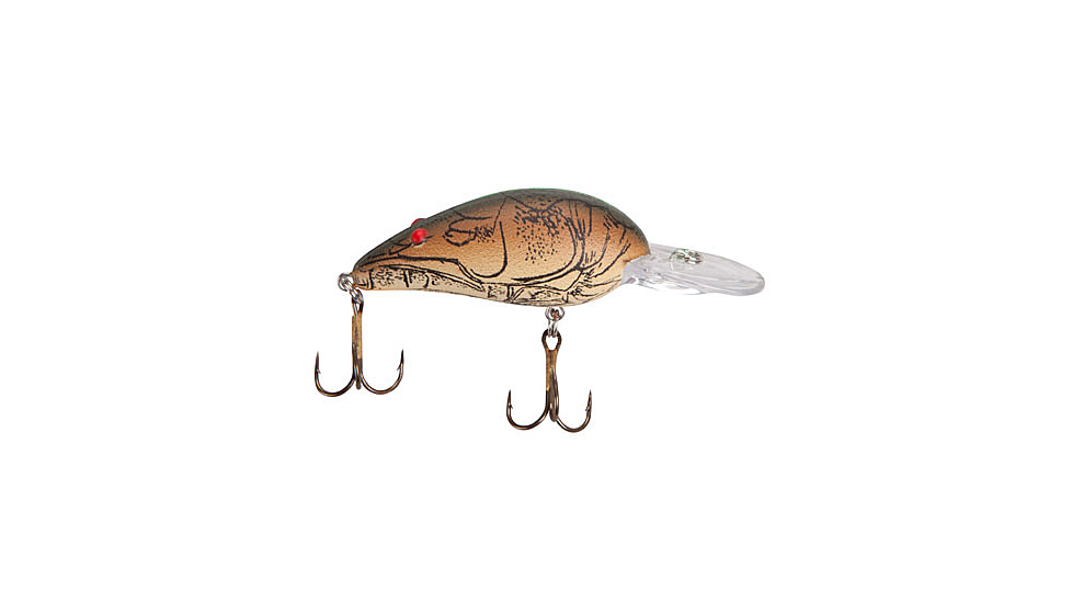 Bomber Model 4A Crankbait, 2 5/8in, 5/16oz, Ditch Craw, B04ACFDC