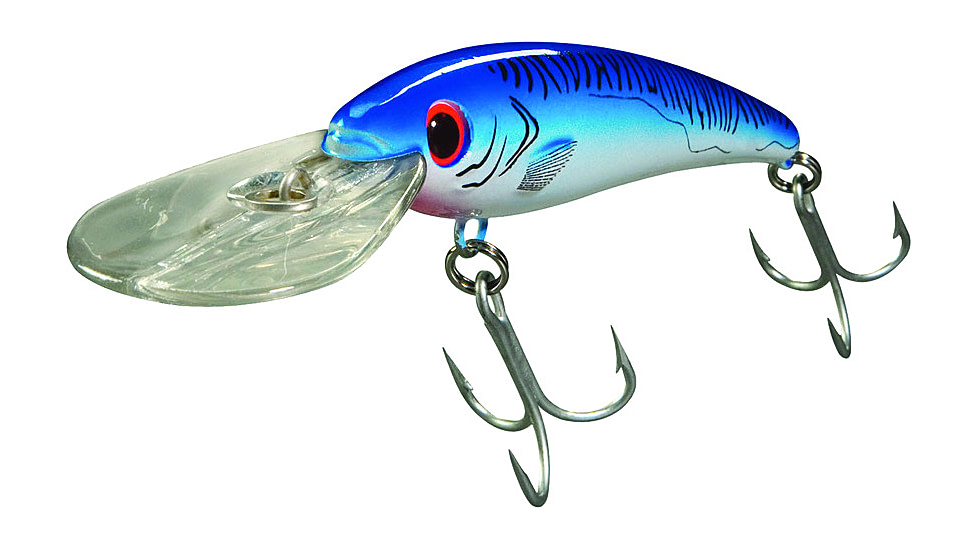 Bomber Saltwater SW A-Salt Fishing Plug, 8in, 4oz, Bonita, BSWCD30XBON