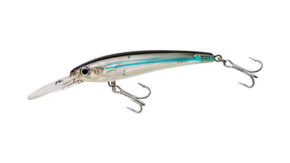 Bomber Saltwater SW A-Salt Fishing Plug, 8in, 4oz, Silver Mullet, BSWCD25341