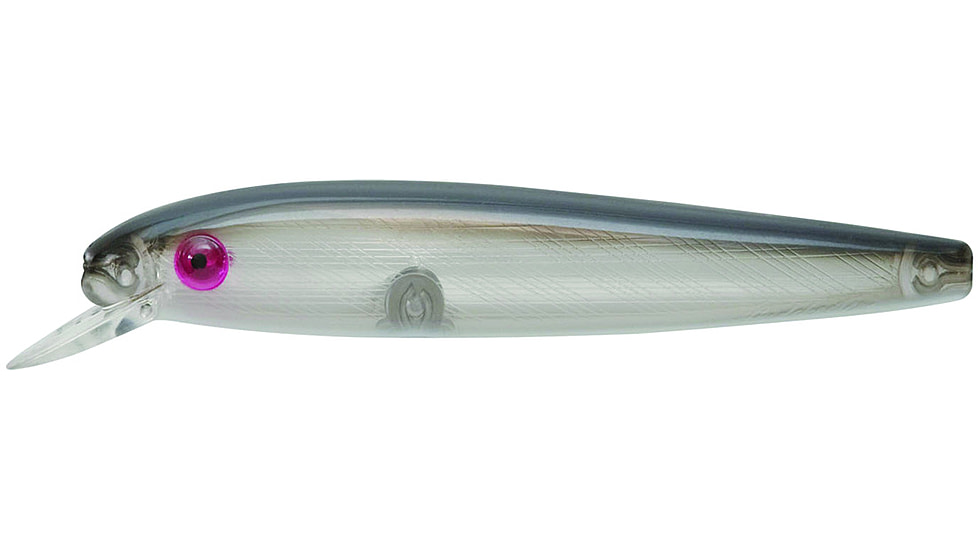 Bomber Saltwater SW Windcheater, 4-1/2in, 3/4oz, Silver/Black, BSWW5312