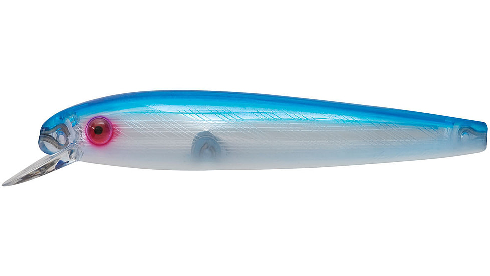 Bomber Saltwater SW Windcheater, 4-1/2in, 3/4oz, Silver/Blue, BSWW5313