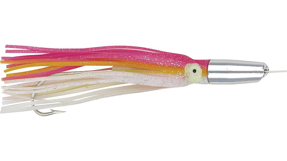 Boone Bait Mahi Jet Rigged Trolling Lure, 6-1/2in, 6/0 Hook, Pink Pearl, 62190