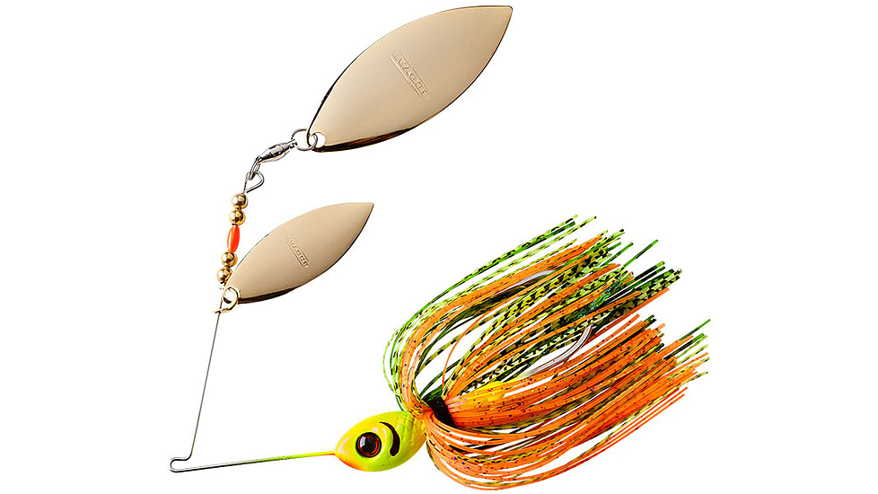 Booyah Double Willow Spinnerbait, 3/8oz, Perch, BYBW38645