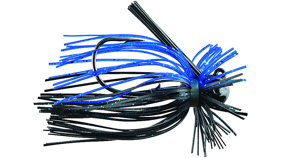 Booyah Finance Jig, 3/8 oz, 3/0 Hook, 2/Pack, Faithful, BYFNJ3859