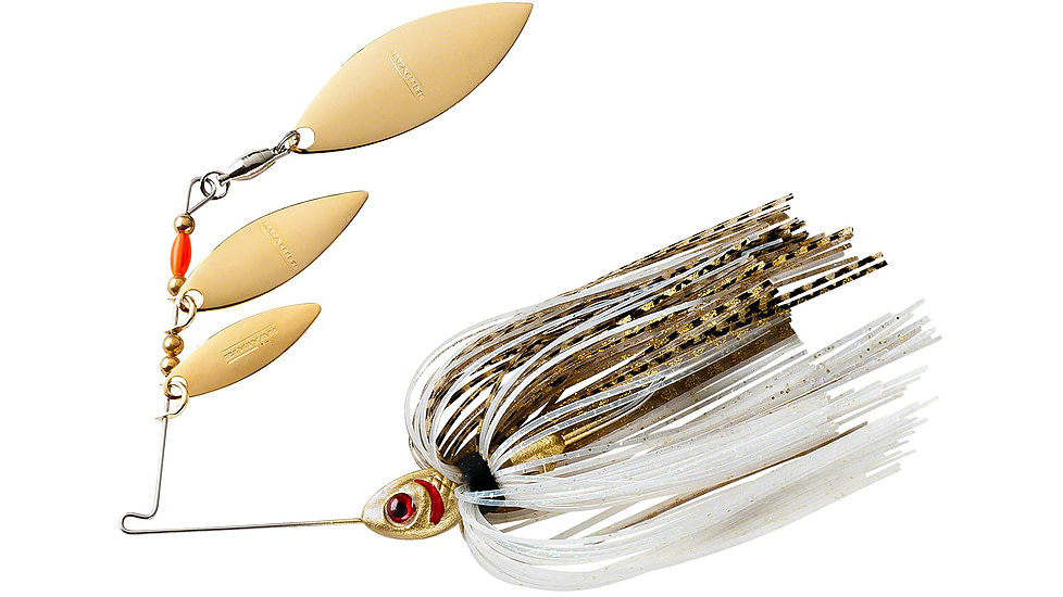 Booyah Mini Shad Spinnerbait,  3/16oz, Gold Golden Shiner, BYMS36611