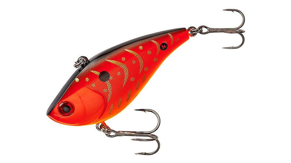 Booyah One Knocker Lipless Crankbait , 1/4oz, Rayburn Red, BYHKK1401