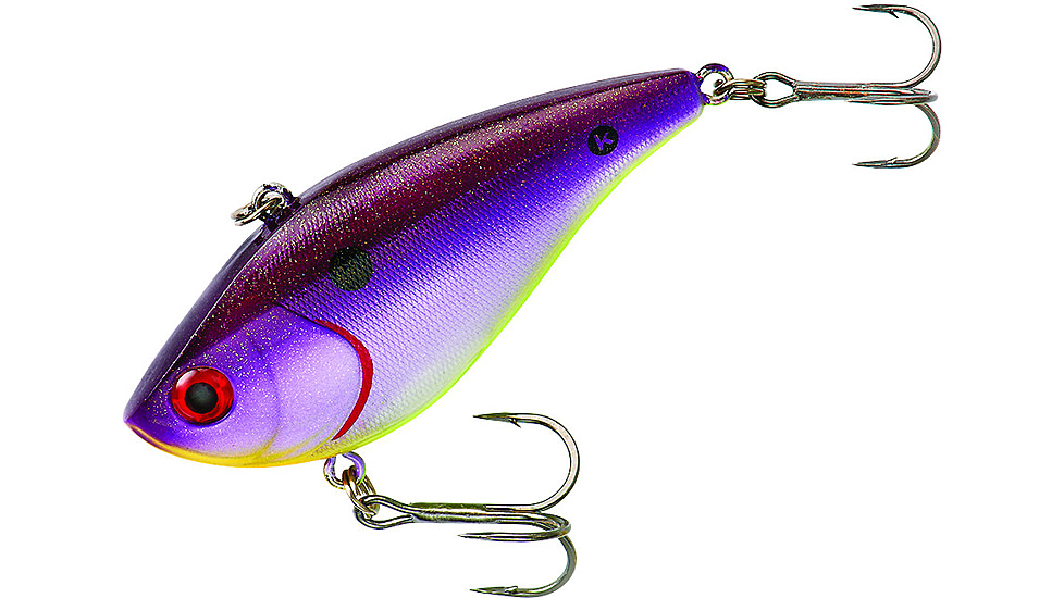 Booyah One Knocker Lipless Crankbait, Sinking, 1/2oz, 2 1/2in, Royalty, BYHKK1204