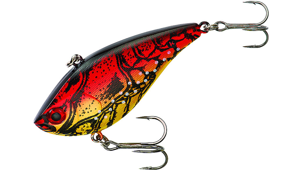 Booyah One Knocker Lipless Crankbait, Sinking, 1/2oz, 2 1/2in, Toledo Gold, BYHKK1203