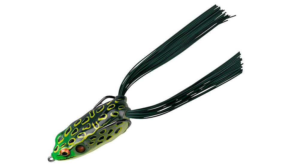 Booyah Pad Crasher Jr Soft Bait, 1/4 oz, 2in, Bull Frog, BYPC2903