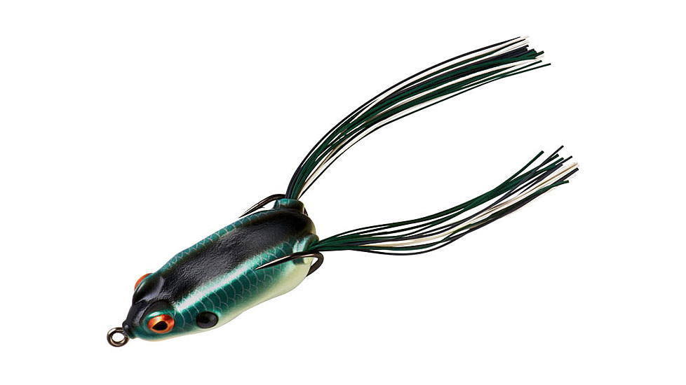 Booyah Pad Crasher Jr Soft Bait, 1/4 oz, 2in, Shad Frog, BYPC2907