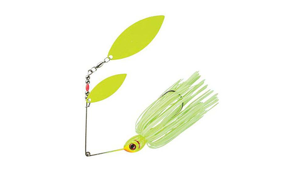 Booyah Pikee Spinnerbait, 1/2 oz, Glowtreuse, BYPK12709