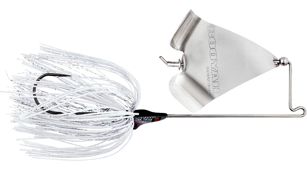 Booyah Squelcher Spinnerbait, 5.6 in, 1/2oz, Silver White, BYSQ12734