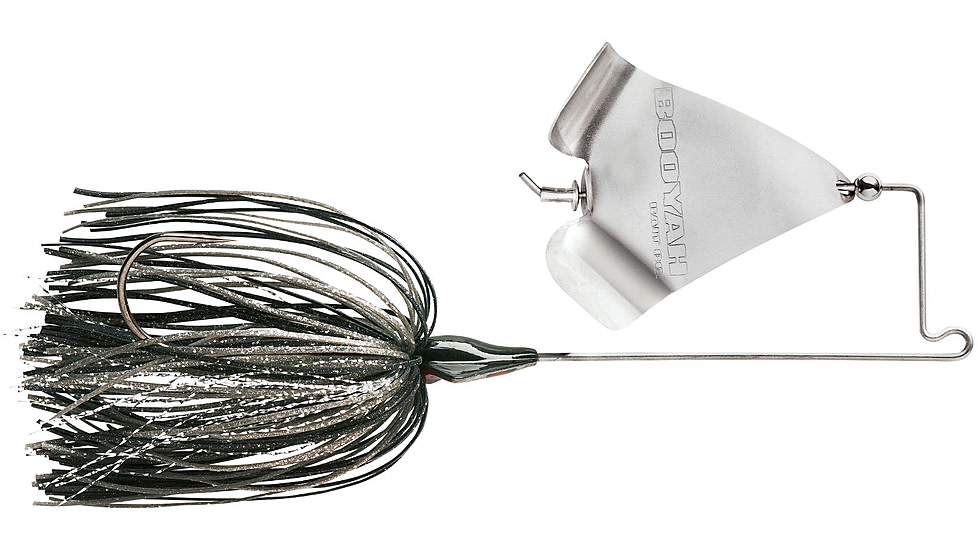 Booyah Squelcher Spinnerbait, 5.6 in, 3/8oz, Tinfoil, BYSQ38733