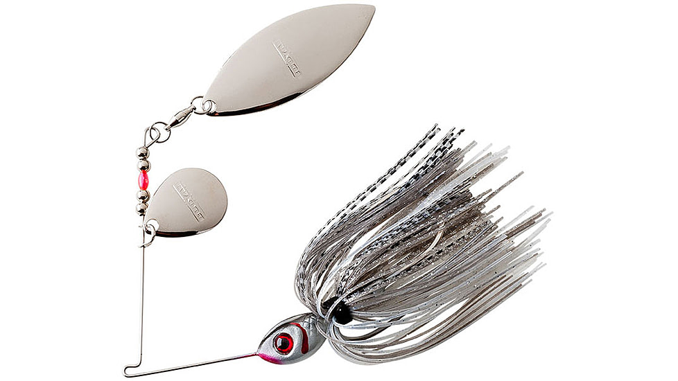Booyah Tandem Blade Spinnerbait, 1/2oz, Silver Shiner, BYBT12640