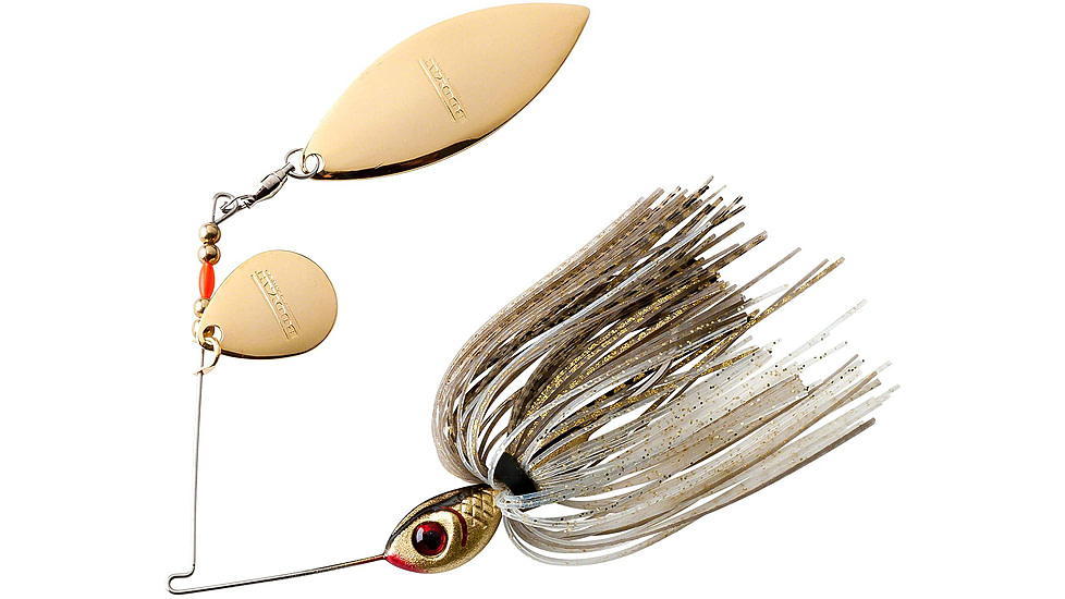 Booyah Tandem Blade Spinnerbait, 3/8oz, Gold Shiner, BYBT38641