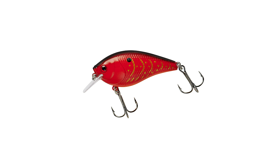 Booyah XCS1 Squarebill Crankbait, 2.3in, Rayburn Red, BYXCS101