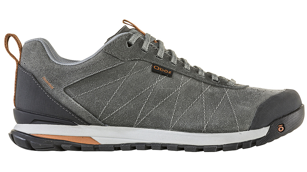 Oboz Bozeman Low Leather Casual Shoes - Men's, Medium, Charcoal, 9, 74201-102-9-Medium