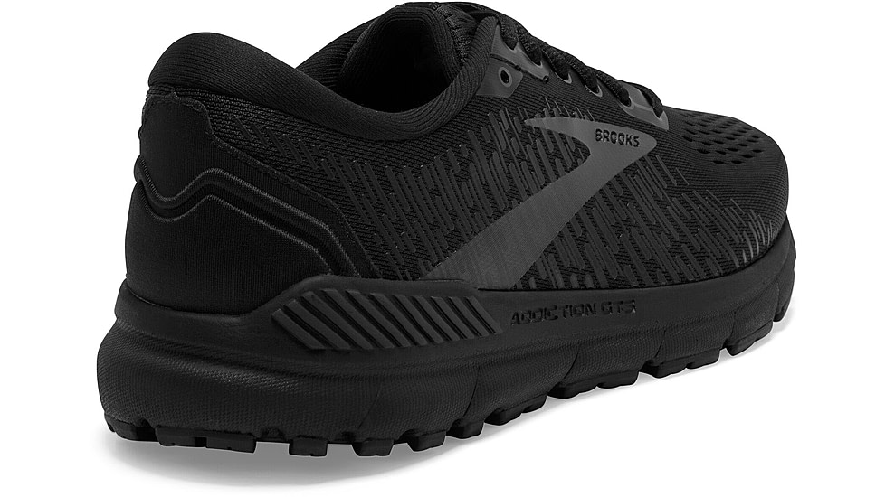 Brooks Addiction GTS 15 Running Shoes - Mens, Medium, Black/Black/Ebony, 13.0, 1103651D020.130