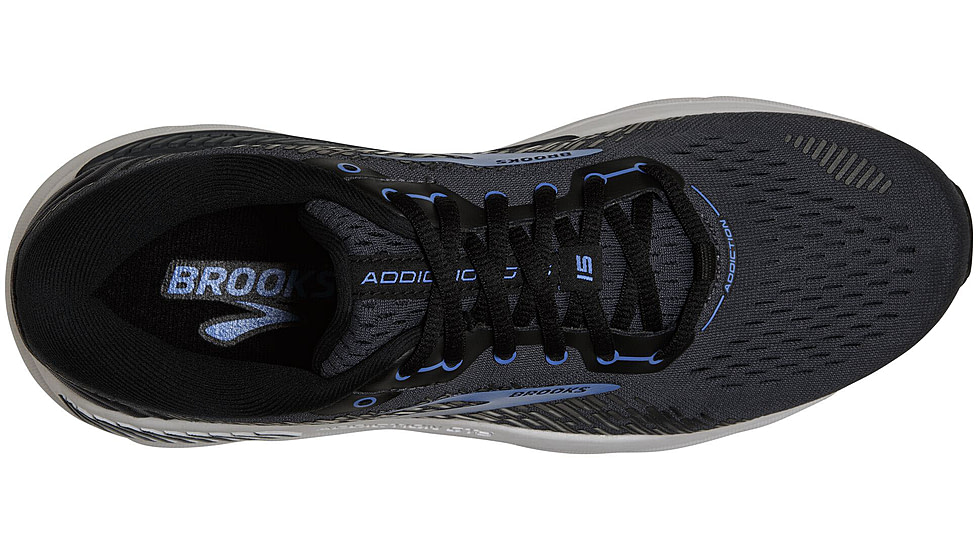 Brooks Addiction GTS 15 Running Shoes - Mens, Medium, India Ink/Black/Blue, 15.0, 1103651D077.150