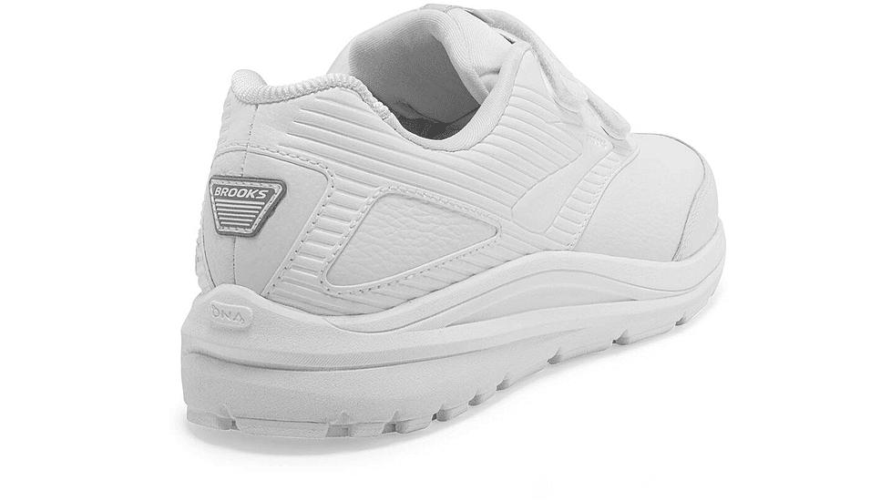 Brooks Addiction Walker V-Strap 2 - Womens, White/White, Wide, 12.0, 1203091D142.120
