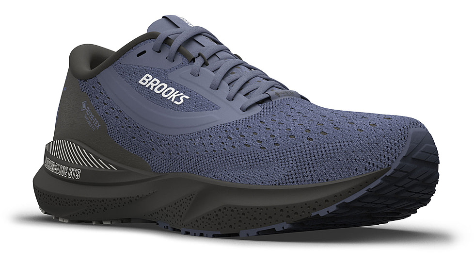 Brooks Adrenaline GTS 24 GTX Road Running Shoes - Mens, Black/Nightshadow/Coconut, 10.5, 1D, 1104531D459.105