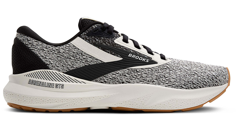 Brooks Adrenaline GTS 24 Road Running Shoes - Mens, Coconut/Black/Biscuit, 11.5 US/Medium, 1104371D132.115