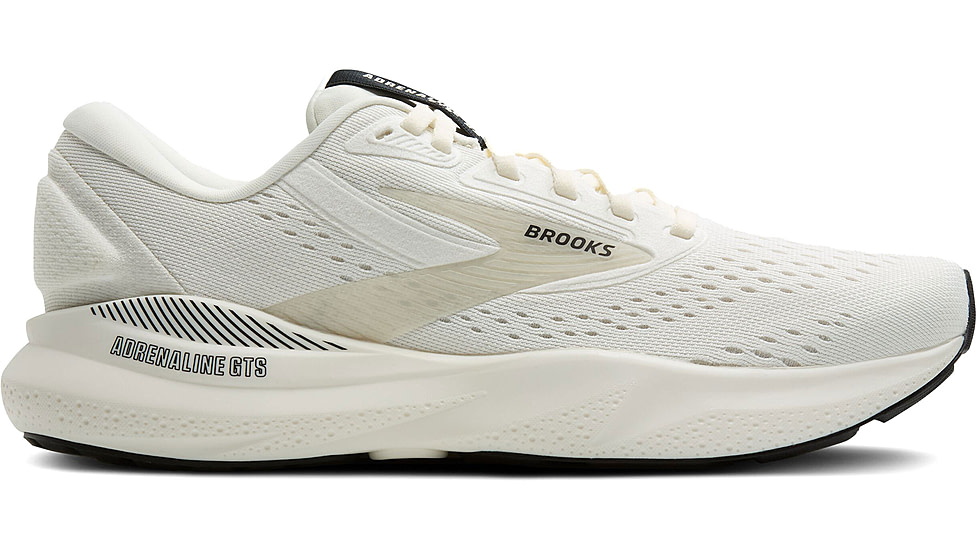 Brooks Adrenaline GTS 24 Running Shoes - Womens, Coconut/Black/White Sand, 10 US, 1204261B137.100