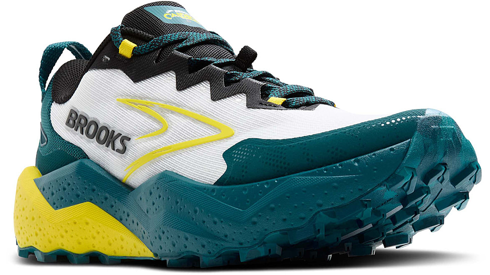 Brooks Caldera 8 Trailrunning Shoes - Mens, Bit of Blue/Quince/Celestial, 11.0 US/Medium, 1104401D131.110