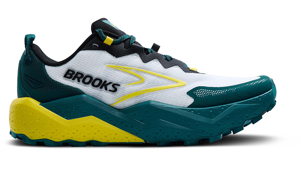 Brooks Caldera 8 Trailrunning Shoes - Mens, Bit of Blue/Quince/Celestial, 11.0 US/Medium, 1104401D131.110