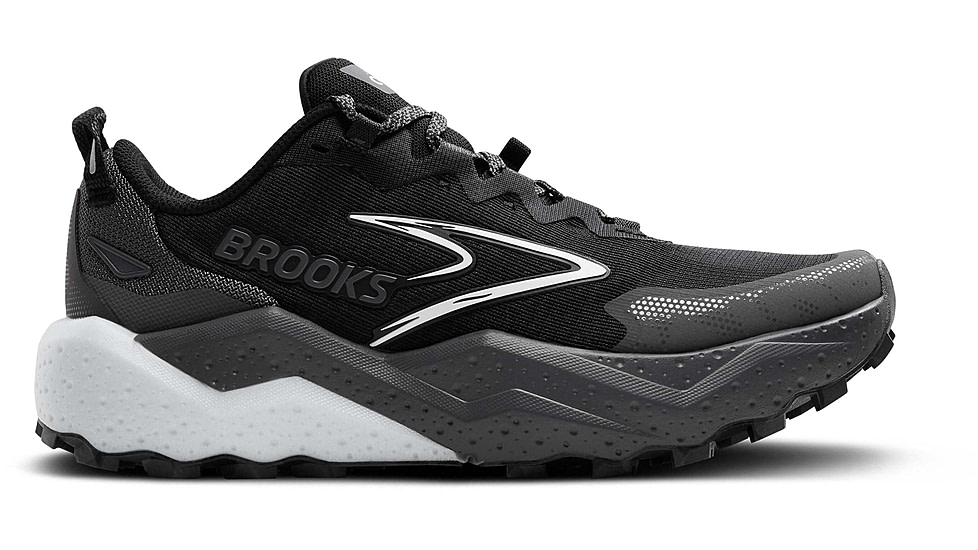 Brooks Caldera 8 Trailrunning Shoes - Mens, Black/Blackened Pearl/White, 12.0 US/Medium, 1104401D052.120