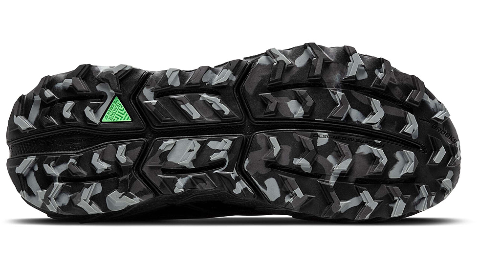 Brooks Cascadia 18 Trailrunning Shoes - Mens, Black/Blackened Pearl/Grey, 12.0 US/Medium, 1104261D072.120