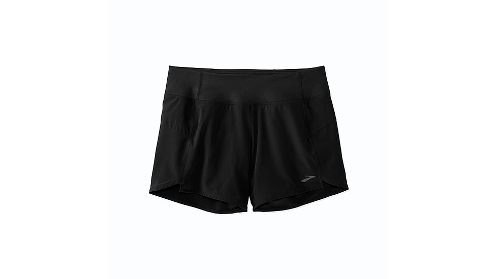 Brooks Chaser 5 Short - Womens, Black, Medium, 221465001.030