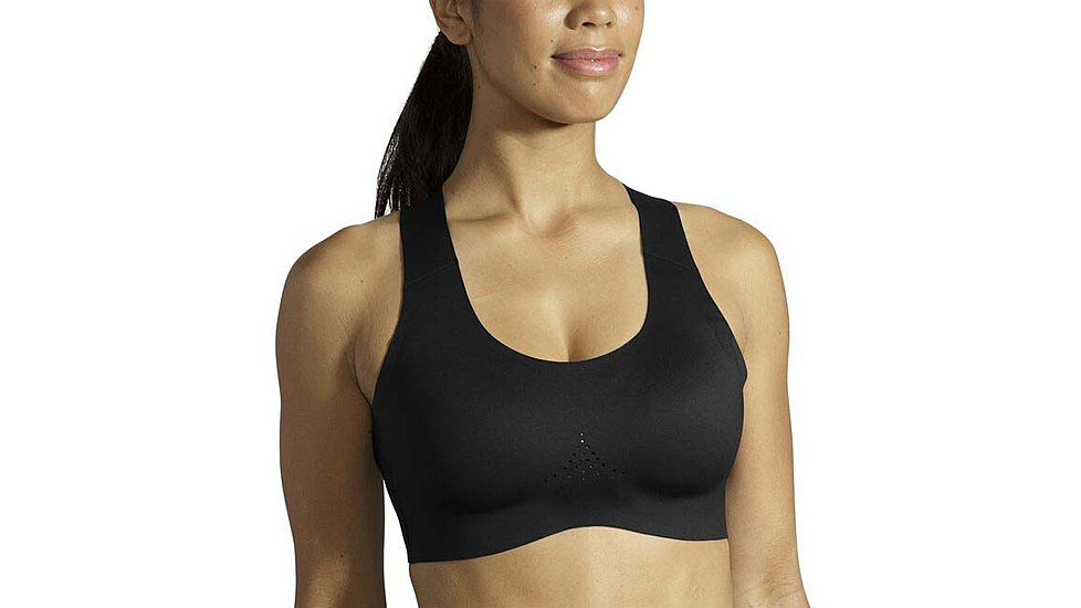 Brooks Dare Crossback Run Bra 2.0 - Womens, Black, 32CD, 350084001.032CD