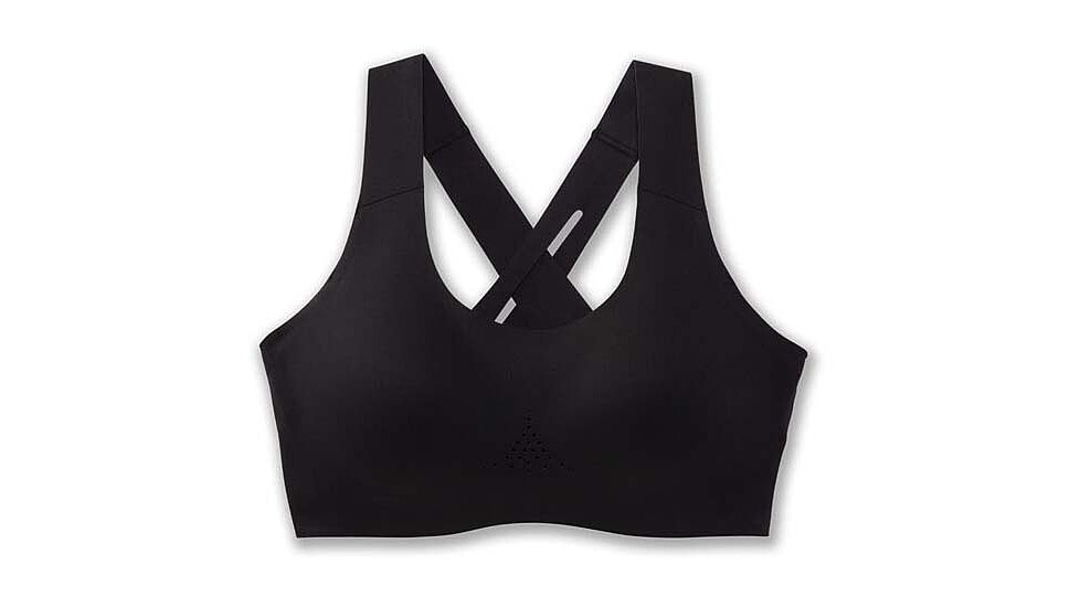 Brooks Dare Crossback Run Bra 2.0 - Womens, Black, 32CD, 350084001.032CD