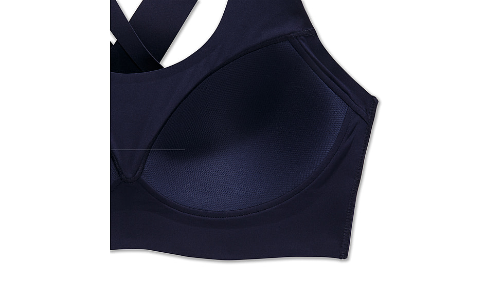 Brooks Dare Crossback Run Bra 2.0 - Womens, Navy, 32CD, 350084451.032CD