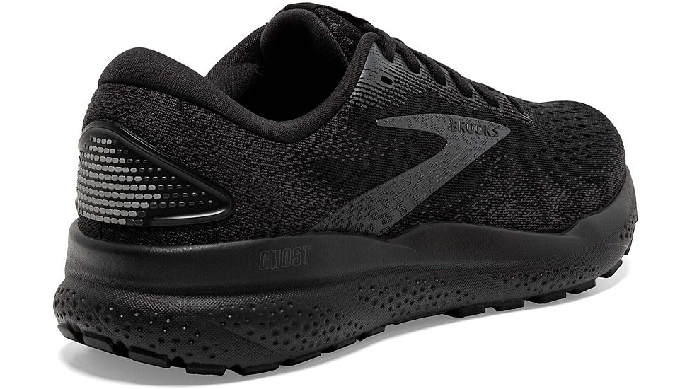 Brooks Ghost 16 Road Running Shoes - Mens, Black/Black/Ebony, 11.0 US/Medium, 1104181D020.110