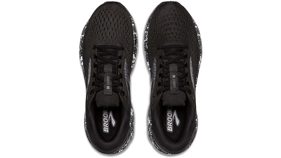 Brooks Ghost 16 Road Running Shoes - Mens, Black/Iron/Lava, 11.5 US/Medium, 1104181D062.115