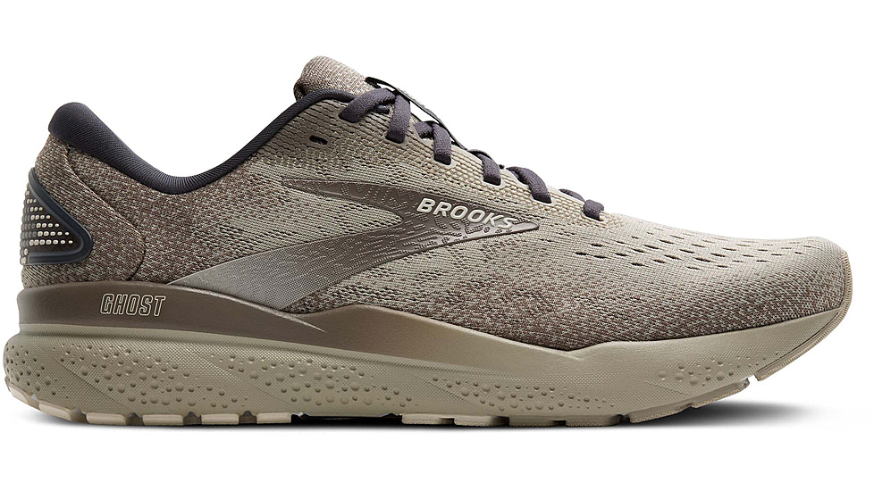 Brooks Ghost 16 Road Running Shoes - Mens, London Fog/Falcon/Coconut, 10.5 US/Medium, 1104181D240.105