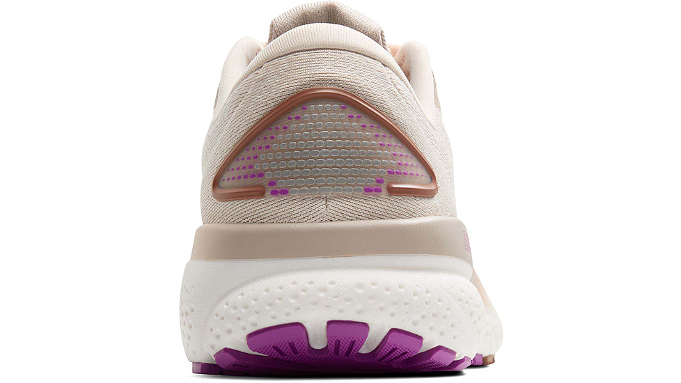 Brooks Ghost 16 Road Running Shoes - Womens, Almond Peach/Coconut/Purple, 8.5 US/Medium, 1204071B251.085