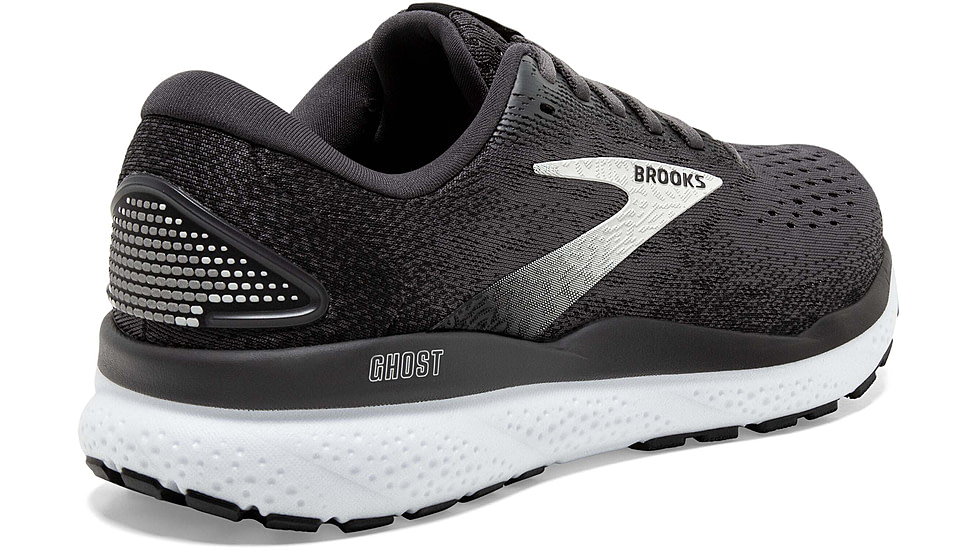 Brooks Ghost 16 Road Running Shoes - Womens, Black/Grey/White, 6.0 US/Medium, 1204071B090.060