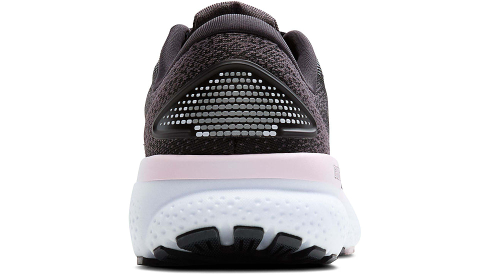 Brooks Ghost 16 Road Running Shoes - Womens, Black/White/Orchid Ice, 7.0 US/Medium, 1204071B077.070