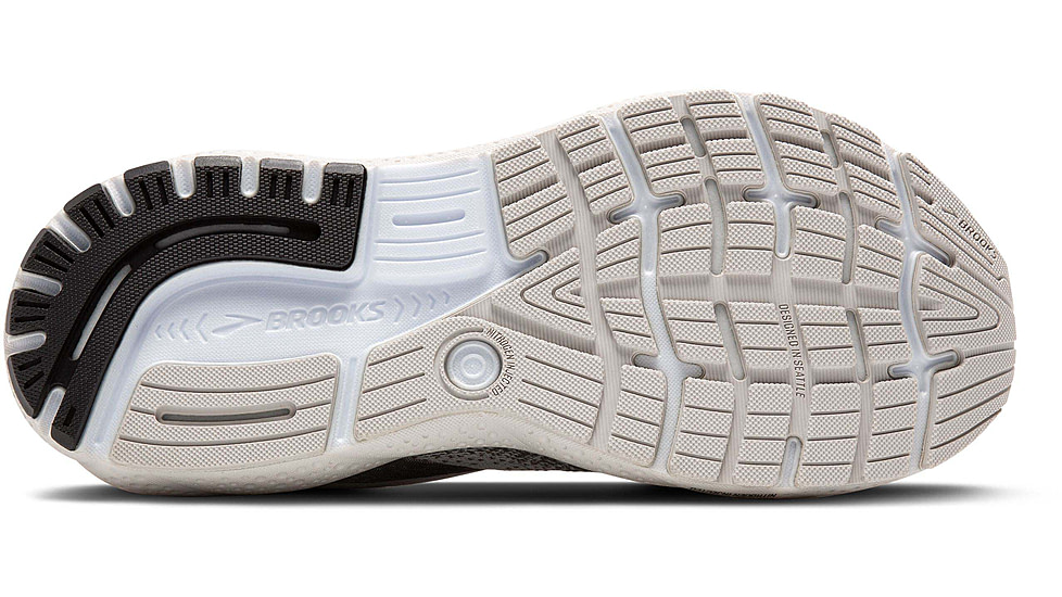 Brooks Ghost 16 Road Running Shoes - Womens, Grey/Gargoyle/Pink, 6.5 US/Medium, 1204071B006.065