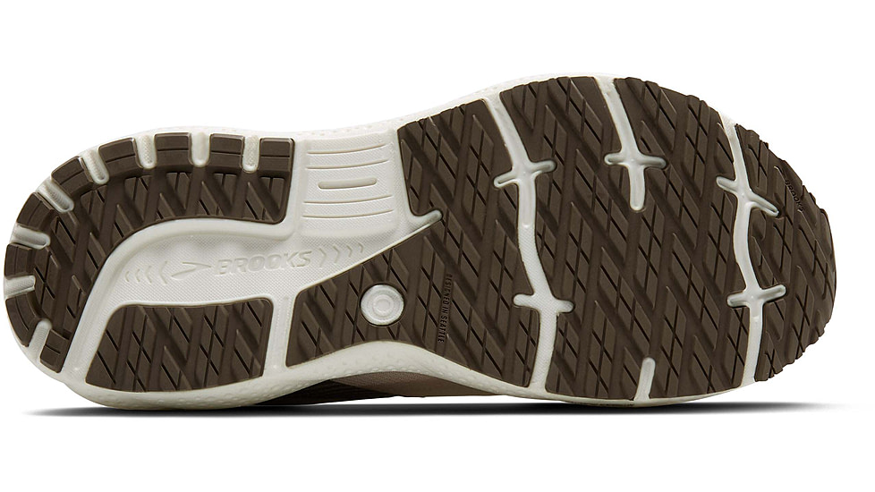 Brooks Ghost 16 Weatherized Road Running Shoes - Womens, Almond Peach/Coconut/Falcon, 8.0 US/Medium, 1204251B184.080