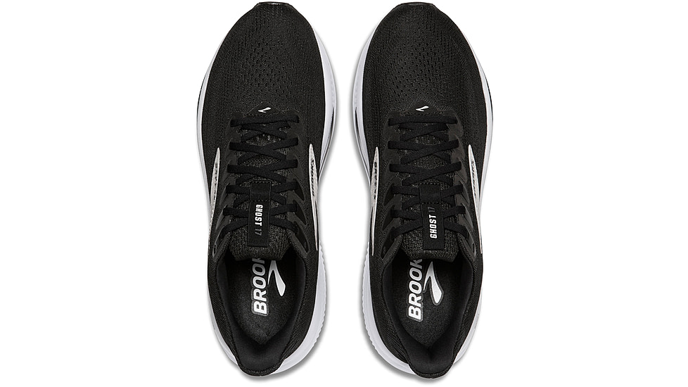 Brooks Ghost 17 Rosd Running Shoes - Mens, Black/Grey/White, 8.5, 1D, 1104421D090.085